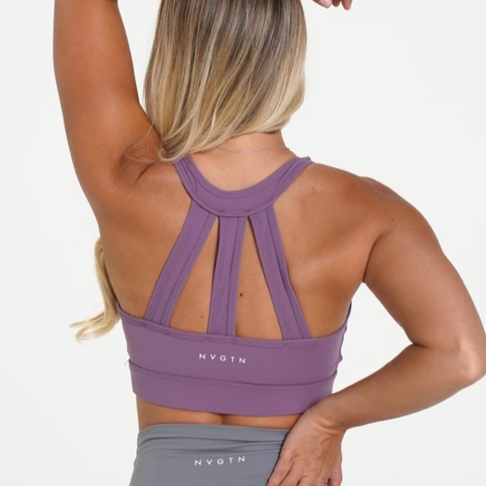 Purple Trio Bra